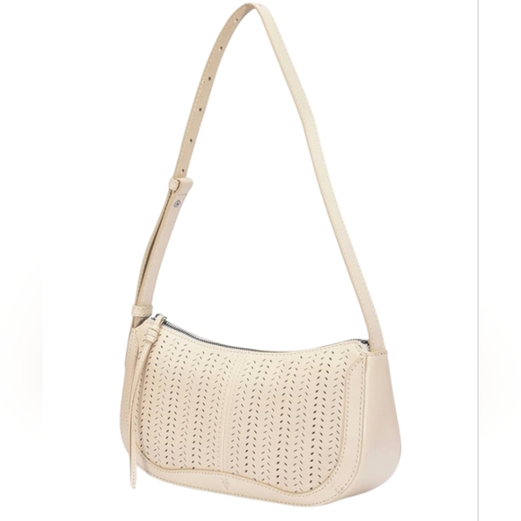 Frye - NEW Genuine Leather Spring/Summer Dainty Stella Baguette Shoulder Bag - Picture 4 of 9